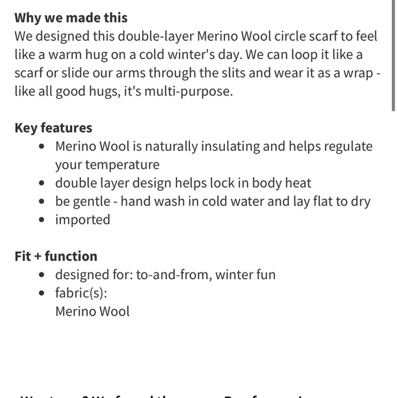 Lululemon cozy yogi wool infinity scarf grey - Picture 9 of 10